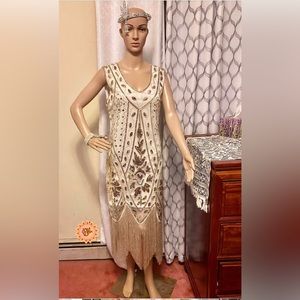 Vintage dress 20’s fashion